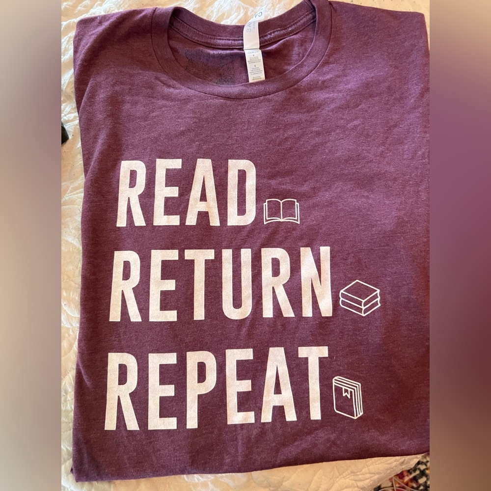 Teacher Librarian shirts size Large Lot of 10 shirts - Picture 8 of 11